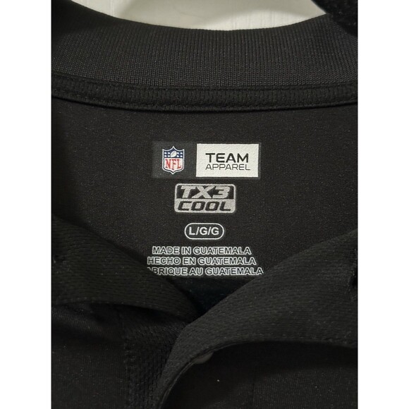Green Bay Packers Polo Shirt Mens XL Football NFL Team Apparel Black - Picture 3 of 4
